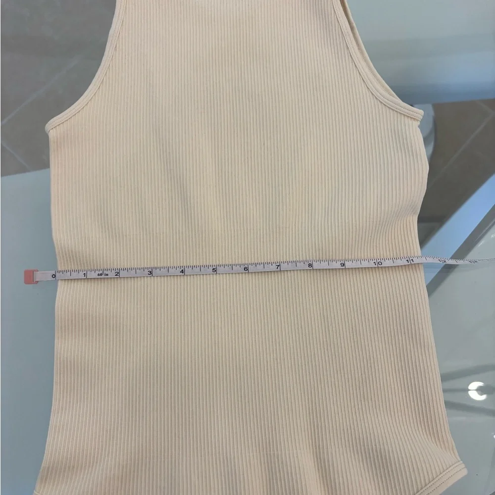 Zara Beige Ribbed Kids Bodysuit - Picture 6 of 6